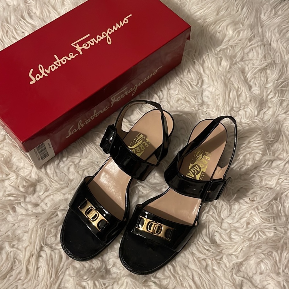 Salvatore Ferragamo Strap Heel